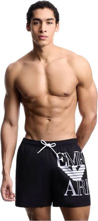 Emporio Armani herenbadpak met adelaarsmotief