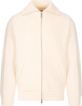 Montecore Maglione - Heren - Vesten - Wit - M - Wol - Truien & Vesten