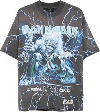 Represent Iron Maiden A Real Live One T-Shirt - Mens - Hemp/Organic Cotton