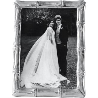 Beatriz Ball Frame Garden Cane 5 x 7 Frame in Silver at Nordstrom, Size 5Ft 0In X 7Ft 0In