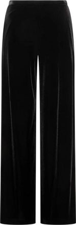 Emporio Armani Broeken - Dames - Wijde Broeken - Zwart - XL - Broeken