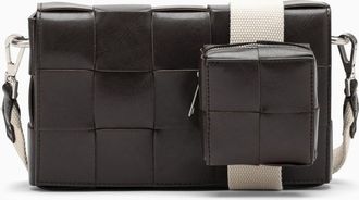 Bottega Veneta Dark brown Cassette shoulder bag