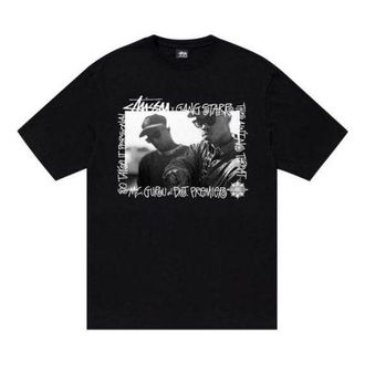 St&uuml;ssy Gang Starr Take It Personal Tee Black 3903845-BLAC