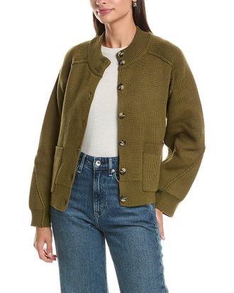Rag & Bone Rag & Bone Bri Mock Neck Cardigan