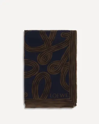 Loewe Silk Scarf by Loewe x Paulas Ibiza Female UNI