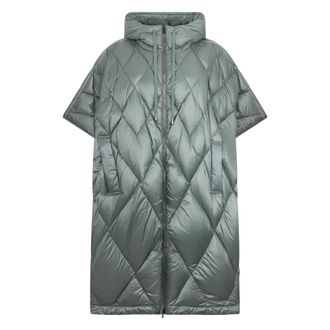 PESERICO Mujer, Abrigos, Verde, Talla: XL