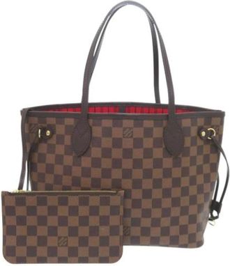Louis Vuitton Pre-owned Tote Bags, female, Brown, Size: ONE SIZE Pre-owned Canvas Tote Bag