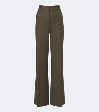 Victoria Beckham Alina wide-leg pants