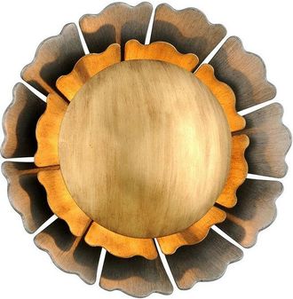 Hudson Valley Lighting Magic Garden 1 Light Wall Sconce Black Graphite Bronze Leaf