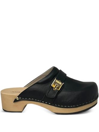 Scholl Clogs Pescura 50mm - Nero
