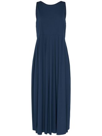 【Max Mara】WALTER LONG DRESS IN STRETCH JERSEY Max Mara Walter stretch jersey long dress | luisaviaroma