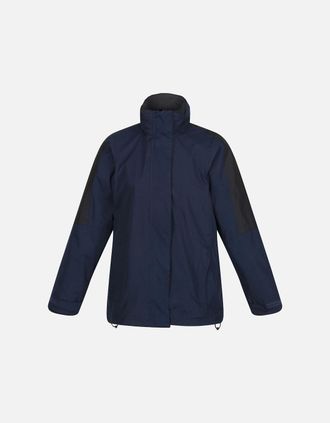 Regatta Womens Regatta Womens/Ladies Defender III 3-In-1 Jacket (Waterproof & Windproof) - Navy - Size: 10