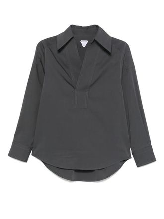 Bottega Veneta V-Neck Cotton Shirt