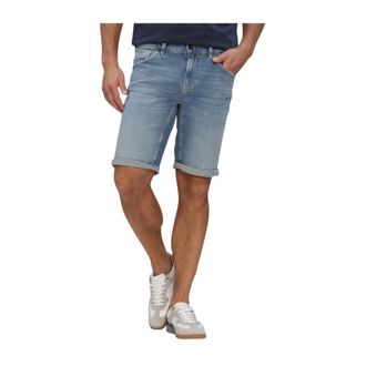 PME Legend Nightflight Shorts - Heren - Korte broeken - Blauw - Maat: W38 Katoen