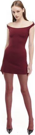 Mother of All Ginger Mini Dress in Burgundy at Nordstrom, Size Medium Eu