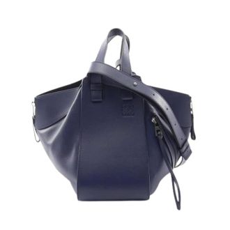 Loewe unisex, Pre-owned, Blauw, Maat: ONE Size Leer