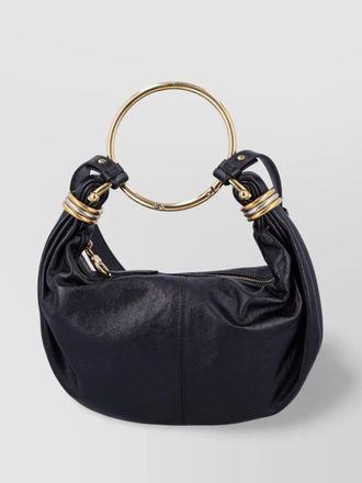 Chlo&eacute; bracelet bag small leather hobo bag