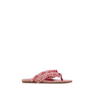 Jimmy Choo London Bay Flat - Dames - Schoenen - Rood - Maat: 37 EU