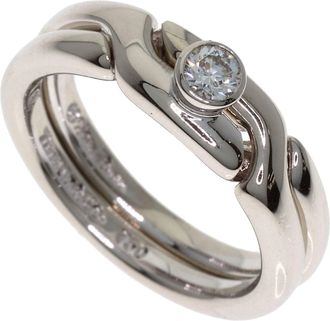 Tiffany & Co. White Gold (18K) Band Ring (Pre-Owned)