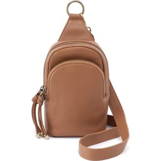 Hobo Small Cass Leather Sling Bag in Brown Sugar at Nordstrom