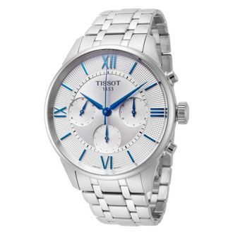 Tissot Chemin Des Tourelles Chronograph Automatic Silver Dial Mens Watch T1394621103800
