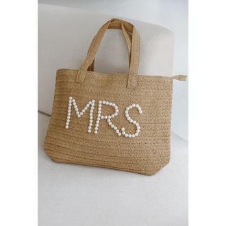 Untamed Petals Mrs Pearl Tote in Natural at Nordstrom
