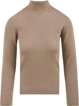 Drumohr Sand Sweaters - Dames - Coltruien - Beige - S - Truien & Vesten