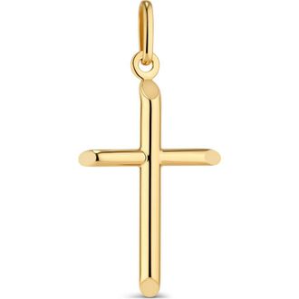 Devata Cross Pendant in 14K Gold in Yellow Gold at Nordstrom