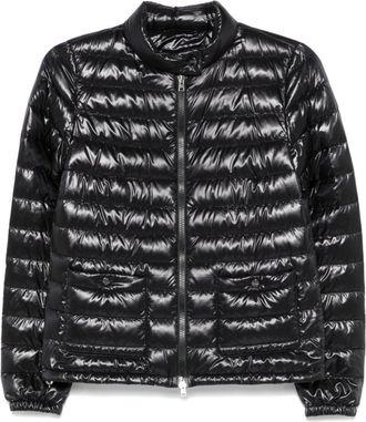 Herno Black quilted puffer jacket