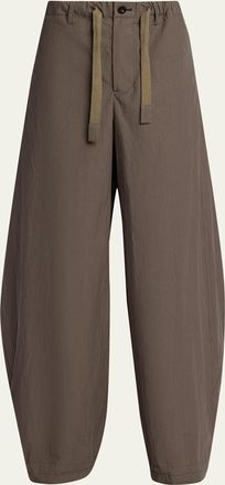 sacai Mens Drawstring Cotton Pants