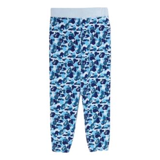 A Bathing Ape Abc Camo Sweat Pants Blue 1J30-152-008-BLU