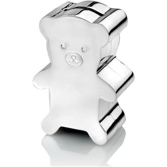 Zilverstad Hucha De Plata Para Ni&ntilde;os, Elegante, Como Regalo, Osito De Peluche Grabado Tama&ntilde;o: 7x4 H10 Cm Sku: Zv6031261