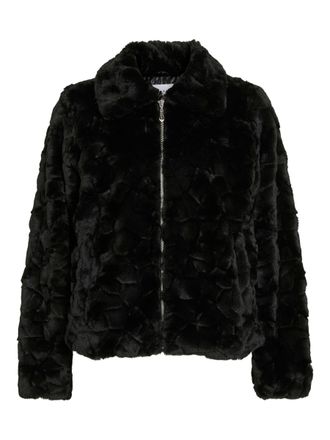 Vila Womens Vidorte L/S Jacket/Pb, Black Beauty, Numeric_38