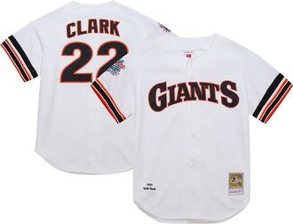 Mitchell & Ness Mens Mitchell & Ness Will Clark White San Francisco Giants Cooperstown Collection 1989 Authentic Jersey at Nordstrom, Size 36