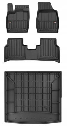 OEM Juego De Alfombrillas De Goma 3d Vw Id.5 Desde 2022