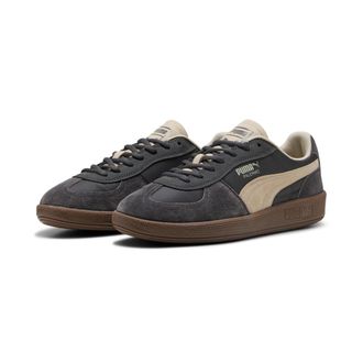 Puma Sneaker PUMA PALERMO POP, Damen, Gr. 42,5, dusky gray, desert dust, Textil, mehrfarbig, Schuhe Sneaker