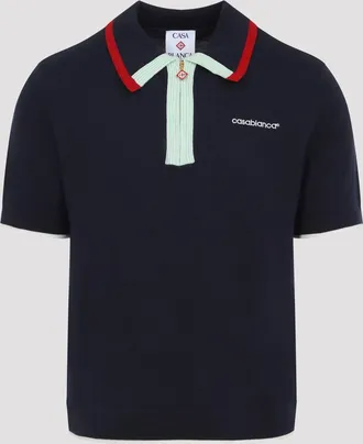 Casablanca Polo della tuta in maglia Casablanca