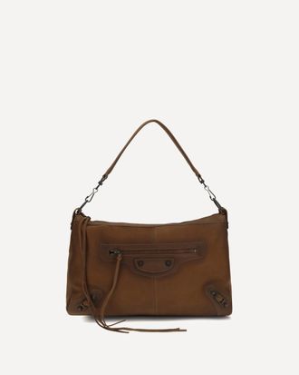 Balenciaga Medium Le City Moto Shoulder Bag Male UNI