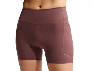 Nike Swift High-Waisted Tight Running Shorts With Pockets In Tattoo