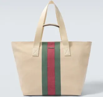 Gucci Positano Medium canvas tote bag