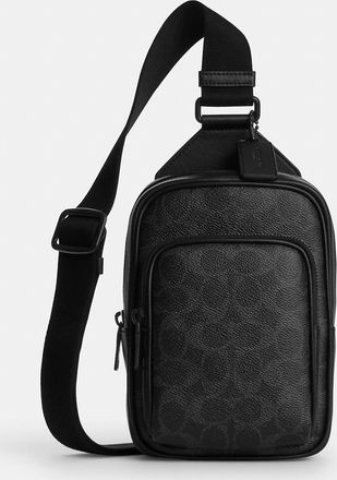 Coach Racer Sling Pack In Signature Canvas