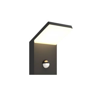 Lucande Lucande - L&aacute;mpara De Pared Exterior nevio En Gris Aluminio