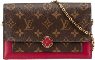 Louis Vuitton Pre-owned Cross Body Bags, female, Brown, Size: ONE SIZE Pre-owned The Flore Crossbody Bag