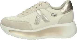 Callaghan Schoenen, Dames, Wit, 40 EU, Leer, Sneakers Basse