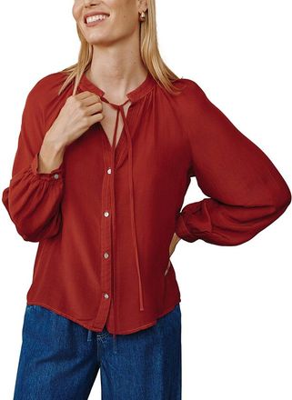Bella Dahl Raglan Button Down Shirt