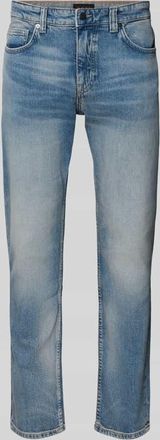 Boss Orange by Hugo Boss BOSS Orange Slim Fit Jeans aus Baumwoll-Mix Modell DELAWARE BO in Hellblau, Größe 30/32