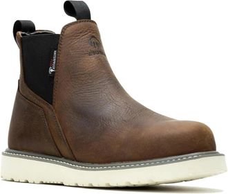 Wolverine Trade W231101 Mens Brown Waterproof Steel Toe Work Boots ZAP2357
