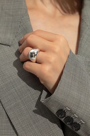 LI&Eacute; STUDIO Silver Ring The Leah, Womens, Silver