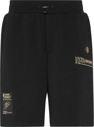 Plein Sport Hombre, Pantalones cortos, Negro, Talla: M