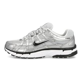 Nike P-6000 Sneakers - Dames - Sport - Grijs - Maat: 35 1/2 EU Leer